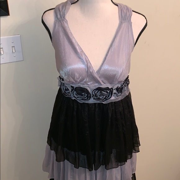Pretty Angel Dresses & Skirts - NWT Gray and Black Layered Party Dress